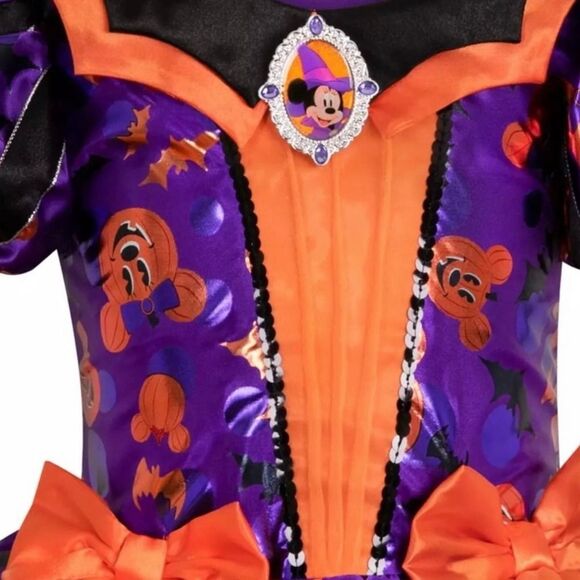 Minnie Mouse Witch‎ Costume and Hat-Size 3 - Picture 3 of 9